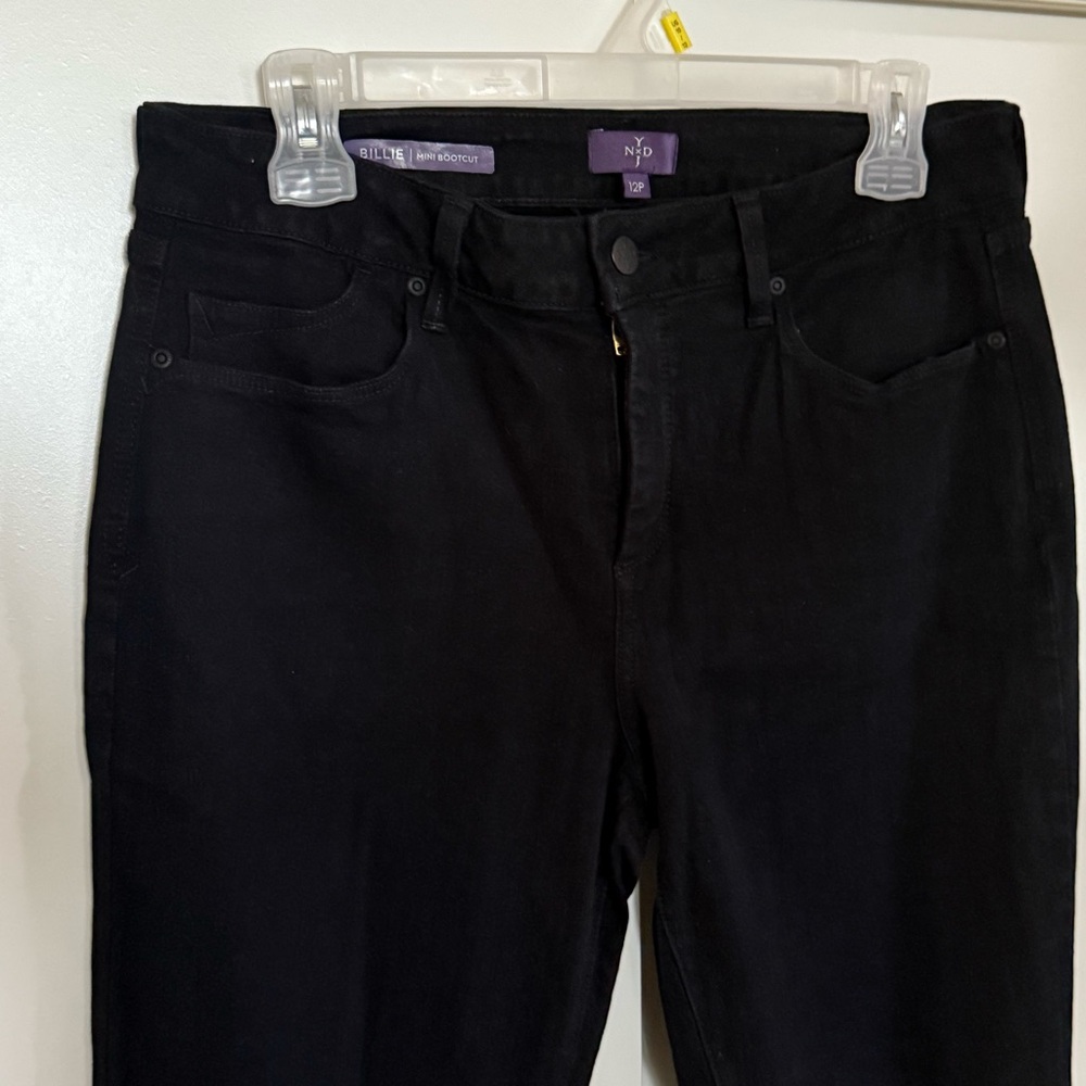 NYDJ Women's Classic Black Boot Cut Jeans - Picture 2 of 10